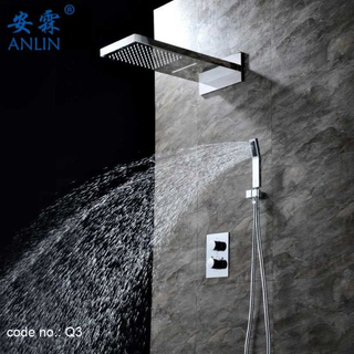 Bathroom Wall Mounted Thermostatic Shower