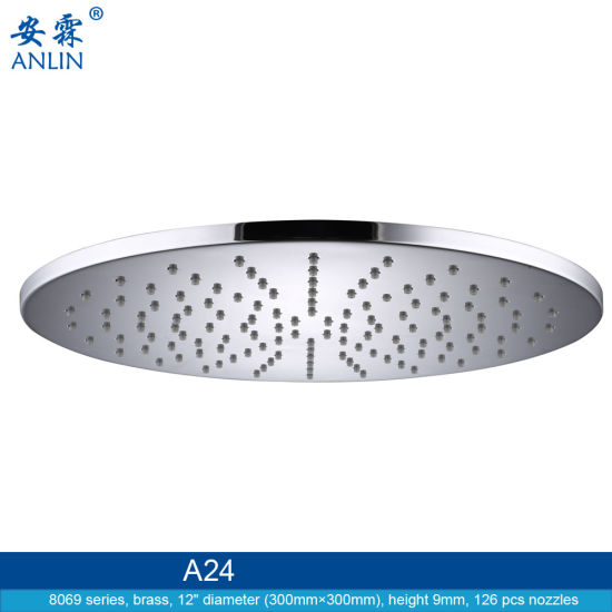12 Inch Big Round Detachable Overhead Shower