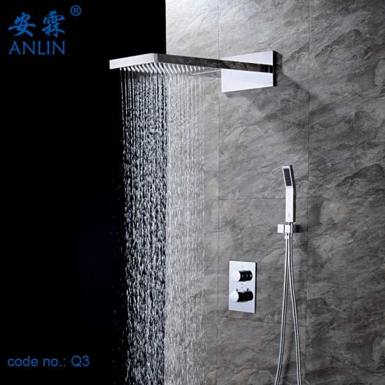 Bathroom Wall Mounted Thermostatic Shower